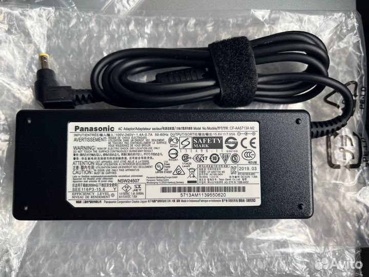 Блоки питания Panasonic Toughbook 15.6V 7.05A 5A