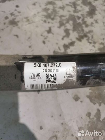 Привод правый Skoda Oktavia A7