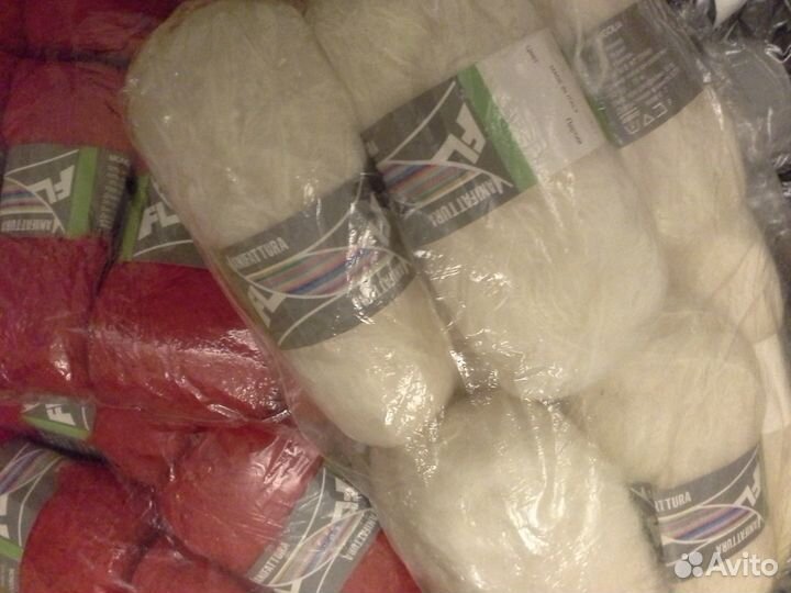 Пряжа мохер 