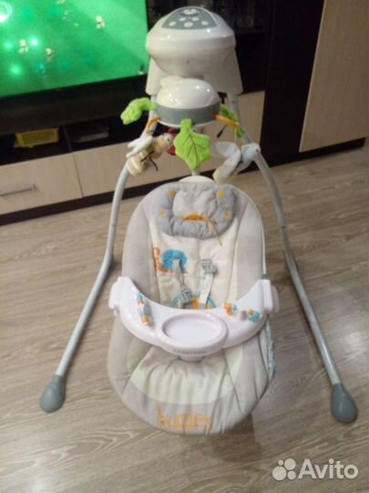 Детские электронные качели