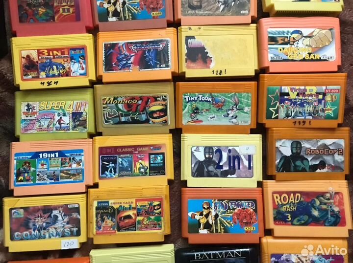 Картриджи dendy