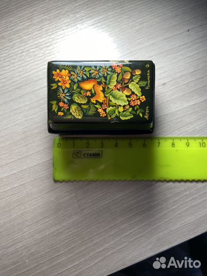 Шкатулка палех