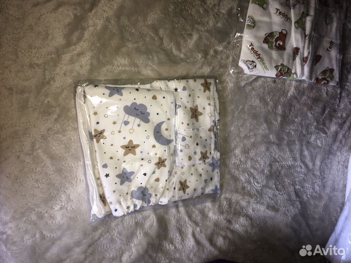 Новые комплекты чепчик рспашонка ползунки