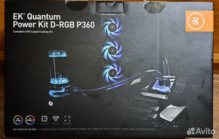 EK Quantum Power Kit D-RGB P360