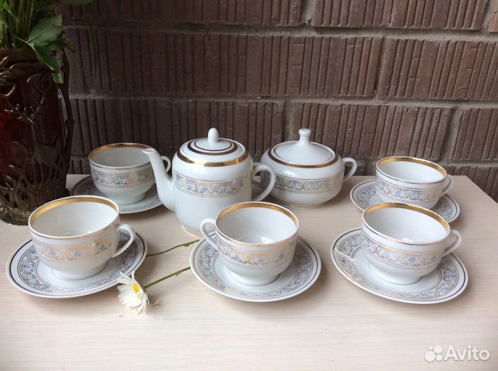 Сервиз чайный Довбышевский фарфор