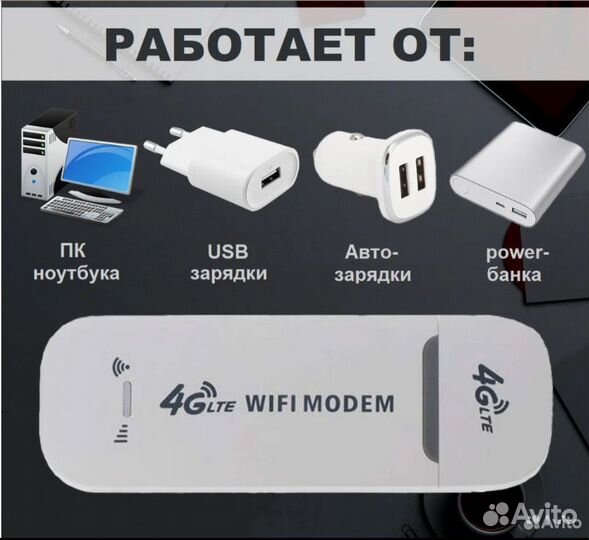 Wifi роутер 4g модем с сим