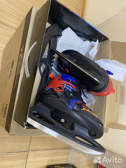 Коньки детские Раздвижные nordway р26-31