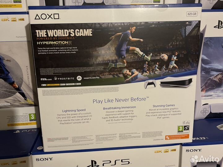 Sony playstation 5 ps5 с дисководом+Fifa 2023 игра