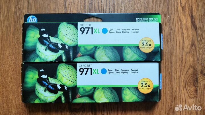 Оригинальные картриджи HP 971XL