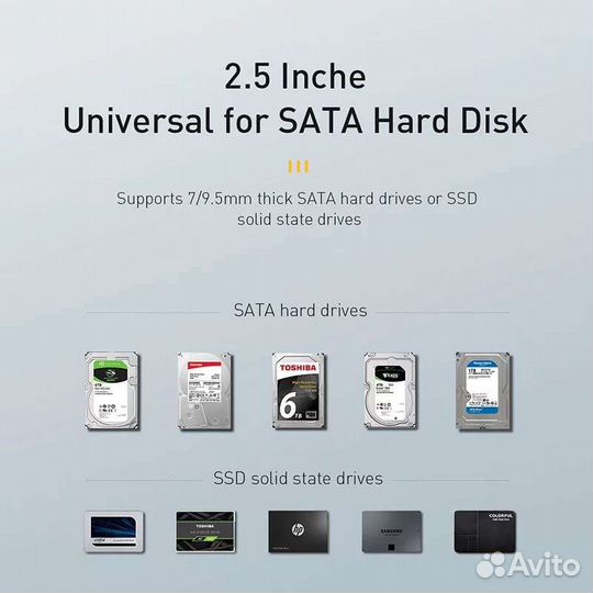 Baseus, Ugreen корпус для жёсткого и ssd диска вне