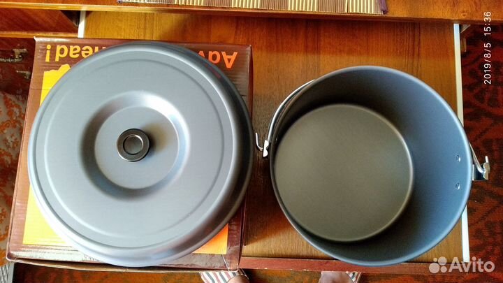 Котелок из анодированного алюминия 7л Tramp TRC041