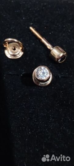 Золотые серьги