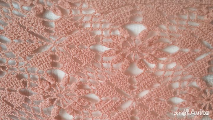 Шаль ручной работы