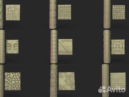 Ролик для создания текстуры. Textured rolling pin