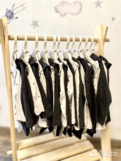 Боди для девочки hm 62 68 74 86