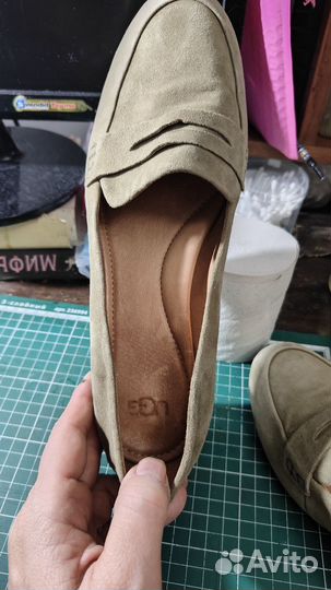 Женские замшевые туфли UGG