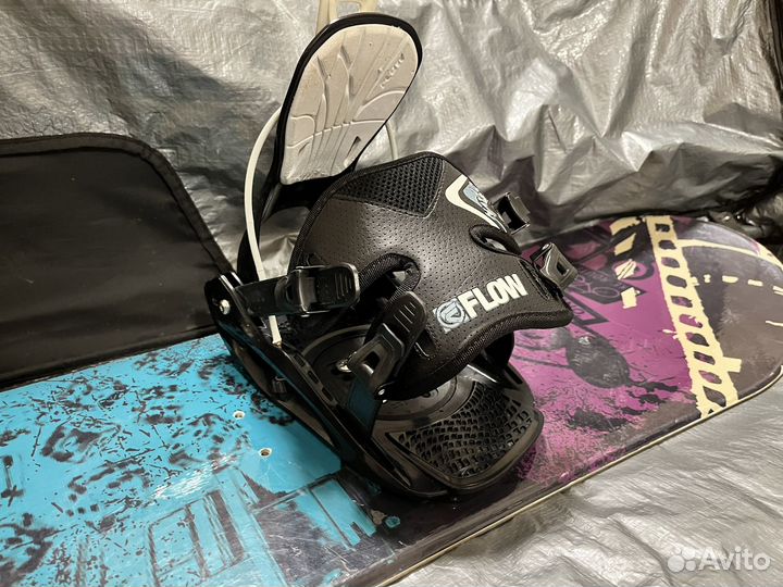 Сноуборд 148 с креплениями