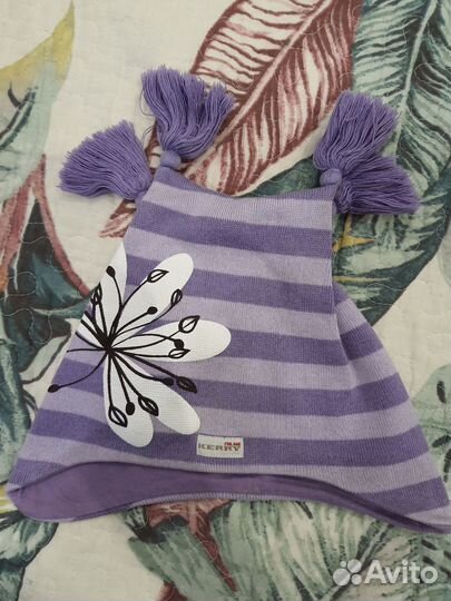 Комплект Kerry шапка и варежки, размер 52