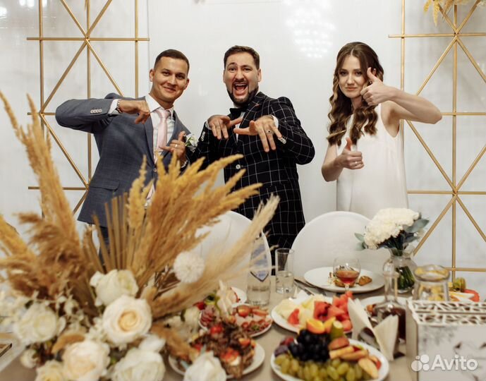 Ведущий + Dj на свадьбу, выпускной, день рождения