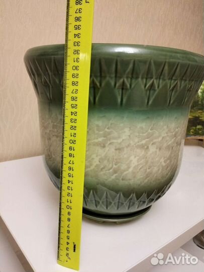 Керамические горшки для цветов бу