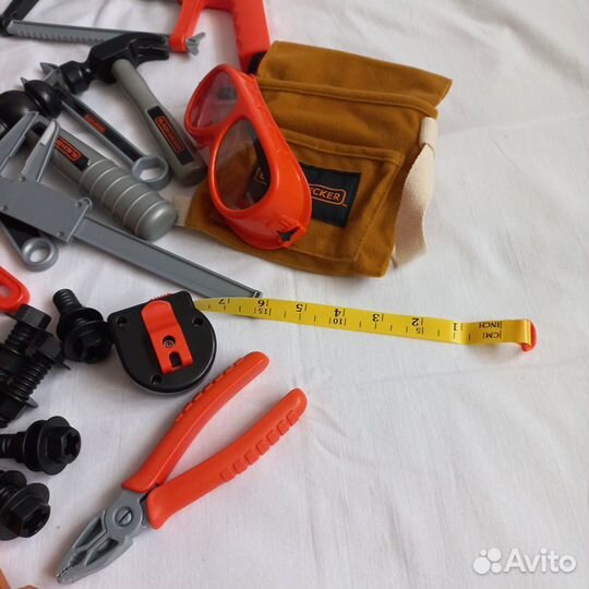 Набор инструментов игрушечный Black +Decker