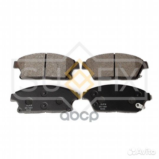Колодки тормозные дисковые перед прав/лев S