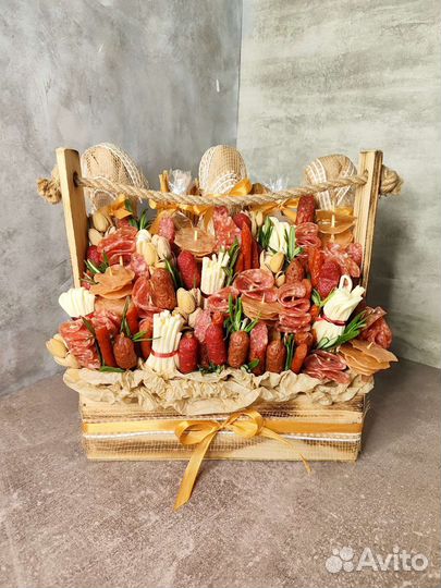 Мужские букеты съедобные