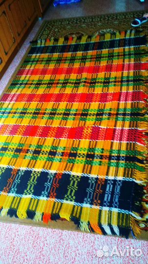 Плед шерстяной