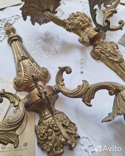 Подсвечники Настенные Ампир