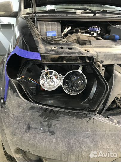 Би LED ксенон УАЗ Патриот