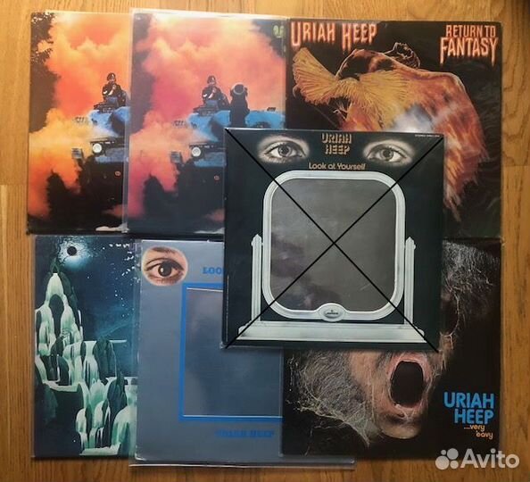 Виниловые пластинки uriah heep