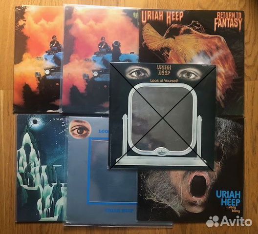 Виниловые пластинки uriah heep