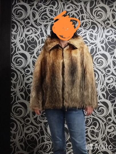 Куртка женская из енота