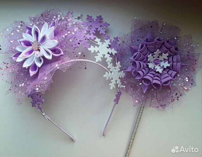 Короны, ободки на Новый год