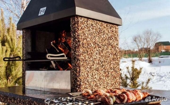 Модульные барбекю комплексы