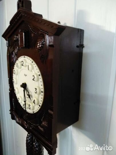 Часы механические с кукушкой СССР