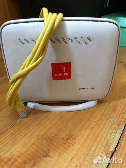 Wifi роутер дом.ру