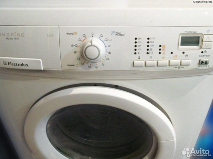 Стиральная машина electrolux inspire 6 кг