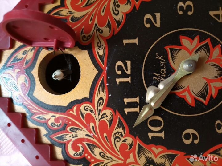 Часы с кукушкой ссср,новые