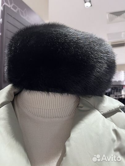 Берет из меха Норки почти новый