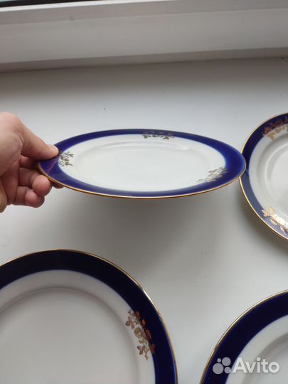 Дулево фарфор набор тарелок