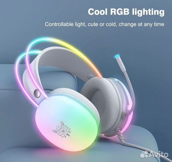 Игровые наушники с микрофоном