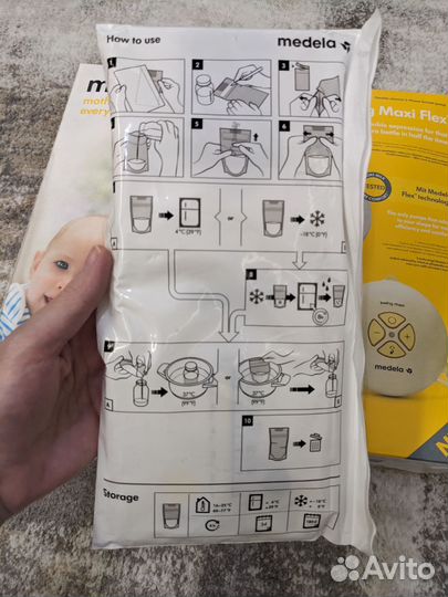 Молокоотсос medela электрический