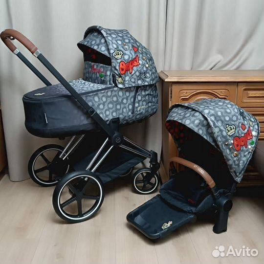 Коляска 2в1 Cybex Priam lll rebellious