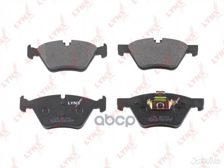 Колодки тормозные дисковые перед BD1414 LYN