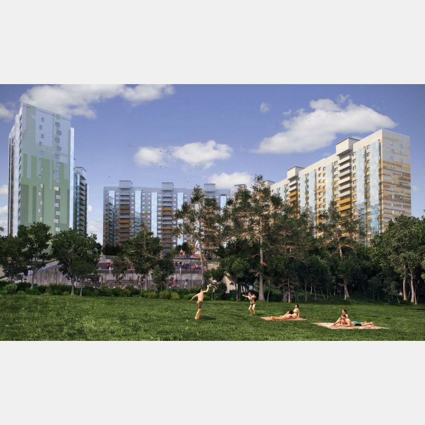 1-к. квартира, 43,1 м², 7/17 эт.