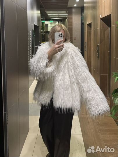 Шуба женская искуственная 44 46