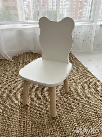 Детский стол и стулья мишка