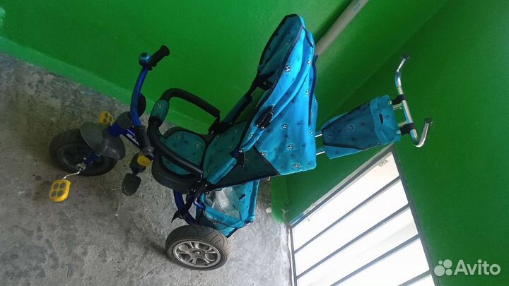Прогулочная коляска-велосипед