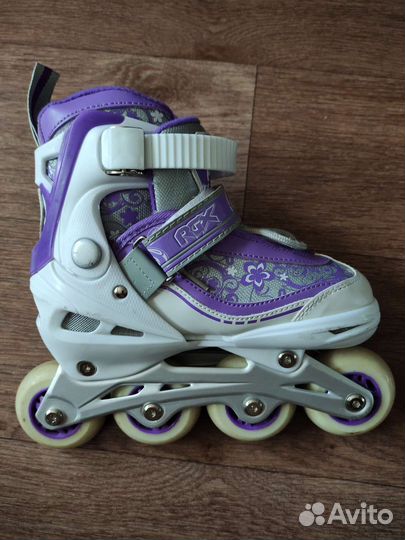 Ролики детские раздвижные RGX р. 30 - 33